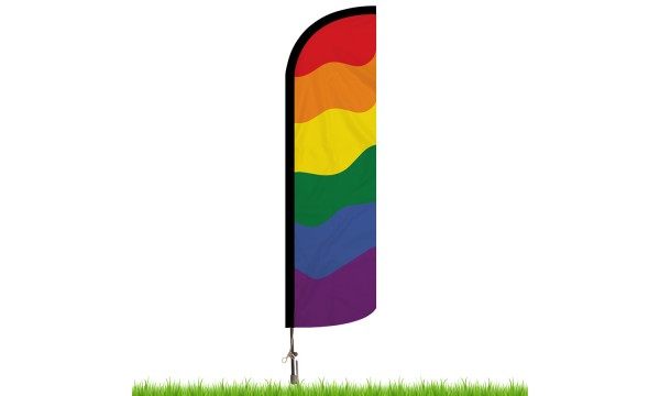 Rainbow (LGBT) Advertising Flag